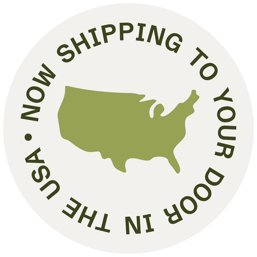 Now shipping to your door in the U.S.A.